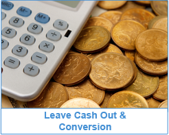 Leave Cash Out & Conversion